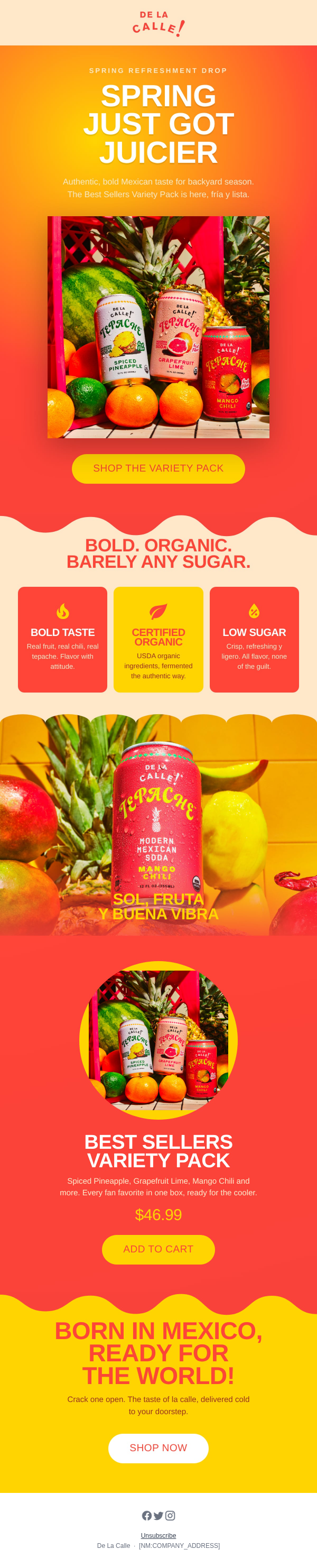 BOLD NEW FLAVORS